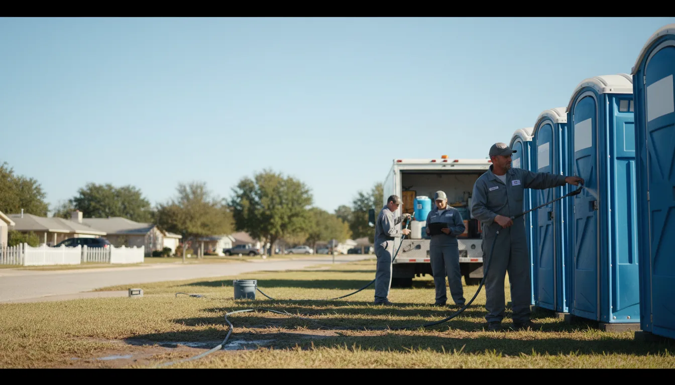Long-Term Portable Toilet Rental in Mandeville, LA near me